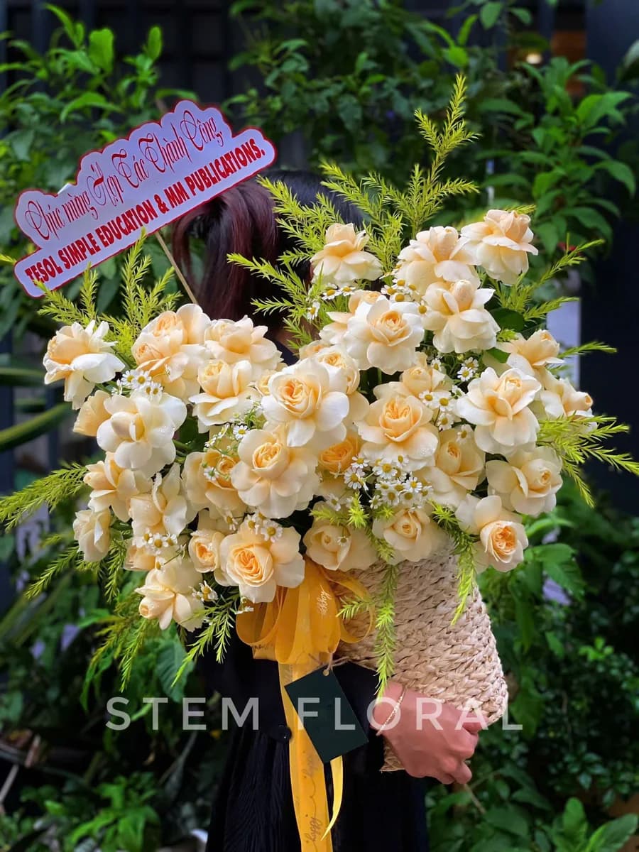 Hoa tặng mẹ – mẫu Stem Floral